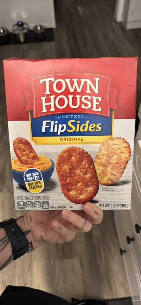 FlipSides Original Oven Baked Crackers
