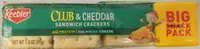 CLUB & CHEDDAR SANDWICH CRACKERS