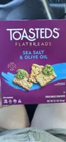 Sea Salt & Olive Oil Flatbreads