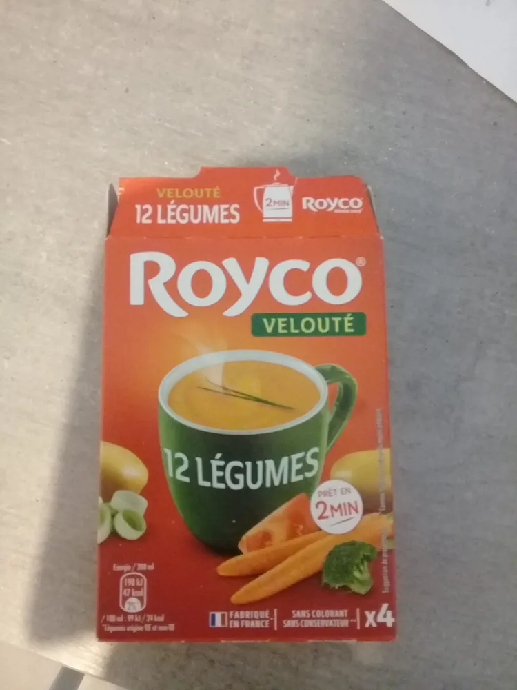 royco velouté 12 légumes