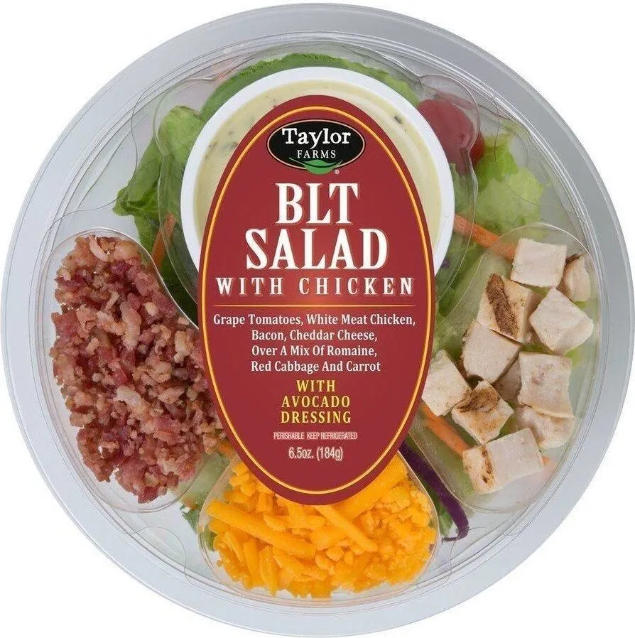 BLT Salad with Chicken & Bacon
