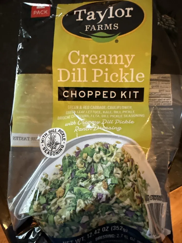 Creamy Dill Pickle Chopped Kit