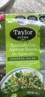 Ensalada Con Aderezo Ranch De Aguacate