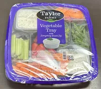 Vegetable Tray with Everything Ranch Dip