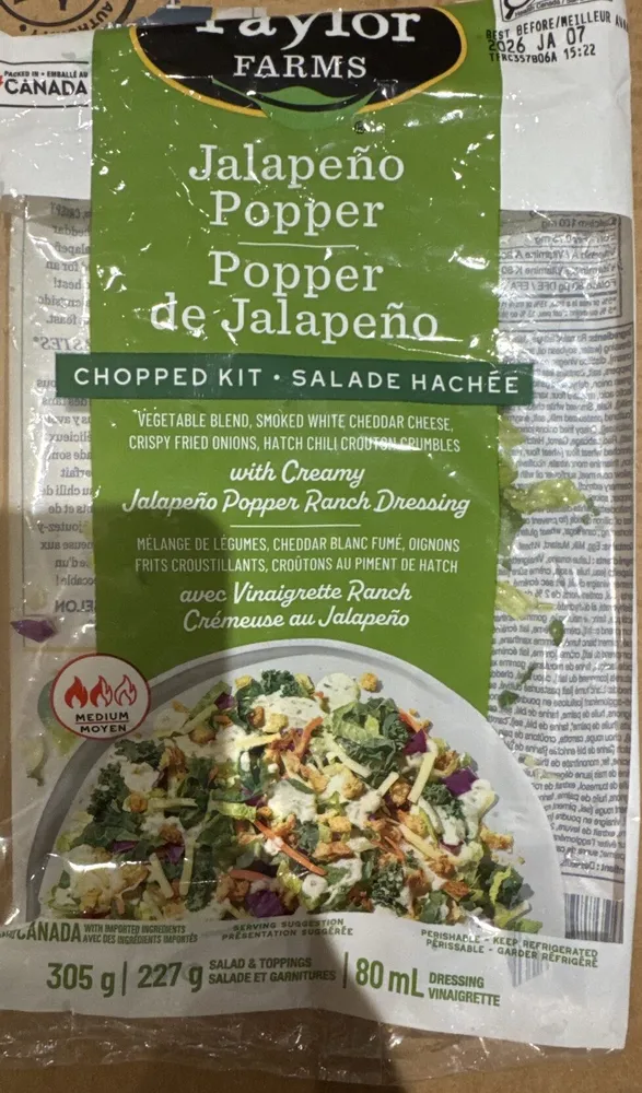 Jalapeño Popper Chopped Kit