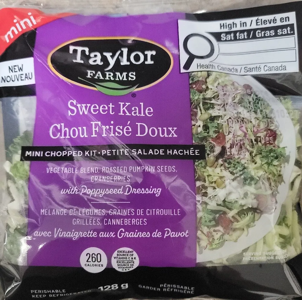 Sweet Kale Poppyseed Salad