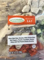 Thai style salad with chicken