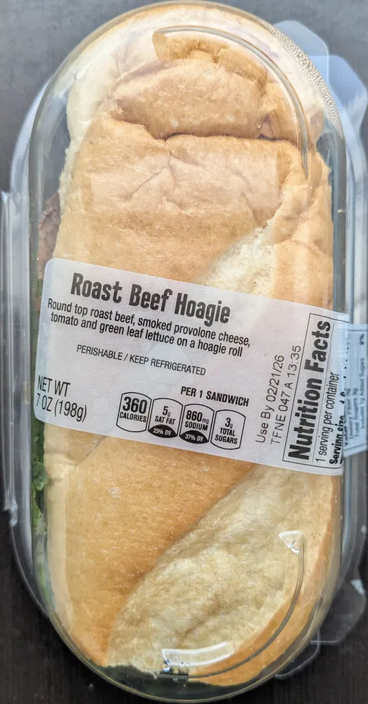 Roast Beef Hoagie