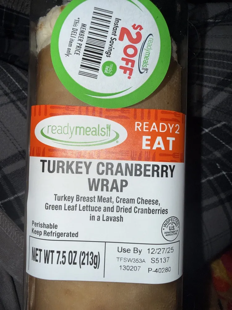 TURKEY CRANBERRY WRAP
