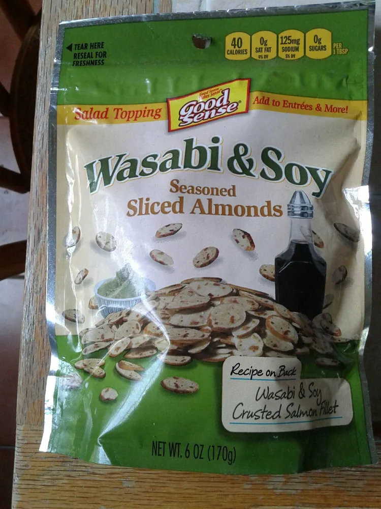 Seasoned sliced almonds