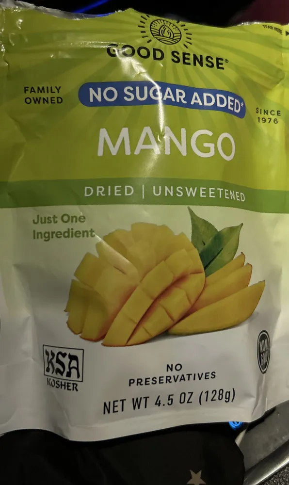 Mango Dried Unsweetened