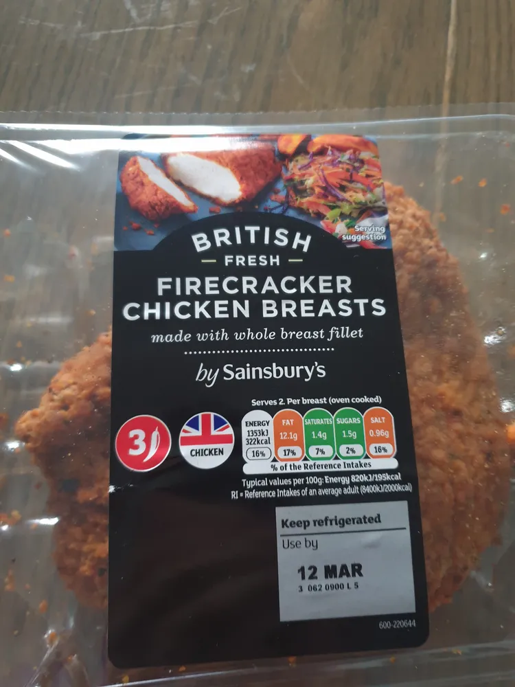 Firecracker Chicken Breasts