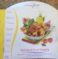 Raviolis à la tomate