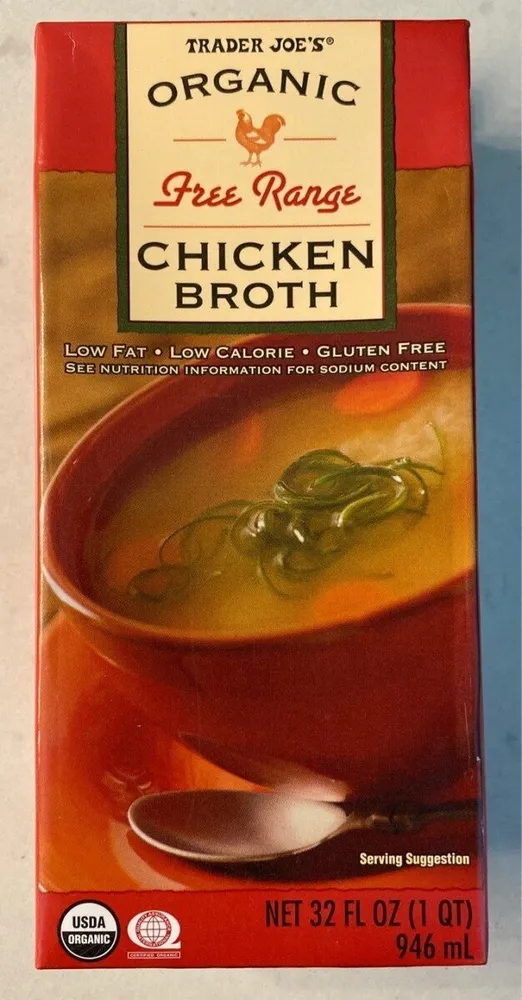Organic Free Range Chicken Broth