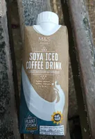 Soya iced coffee drink