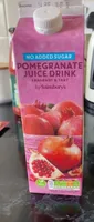 Pomegranate juice drink