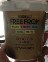 Choc iced dessert
