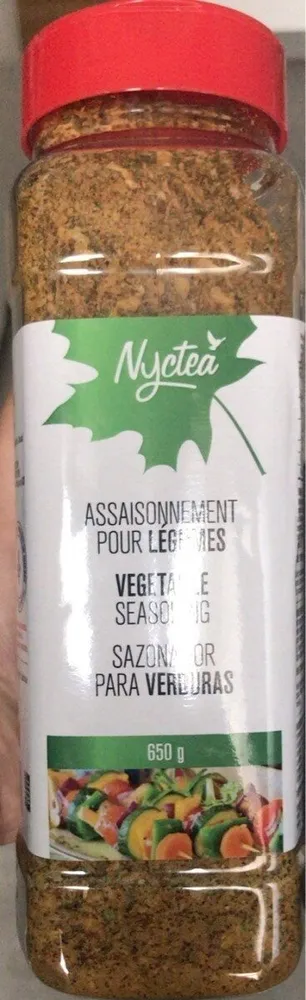 Assaisonnement pour legumes vegetable