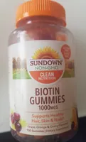 Biotin gummies