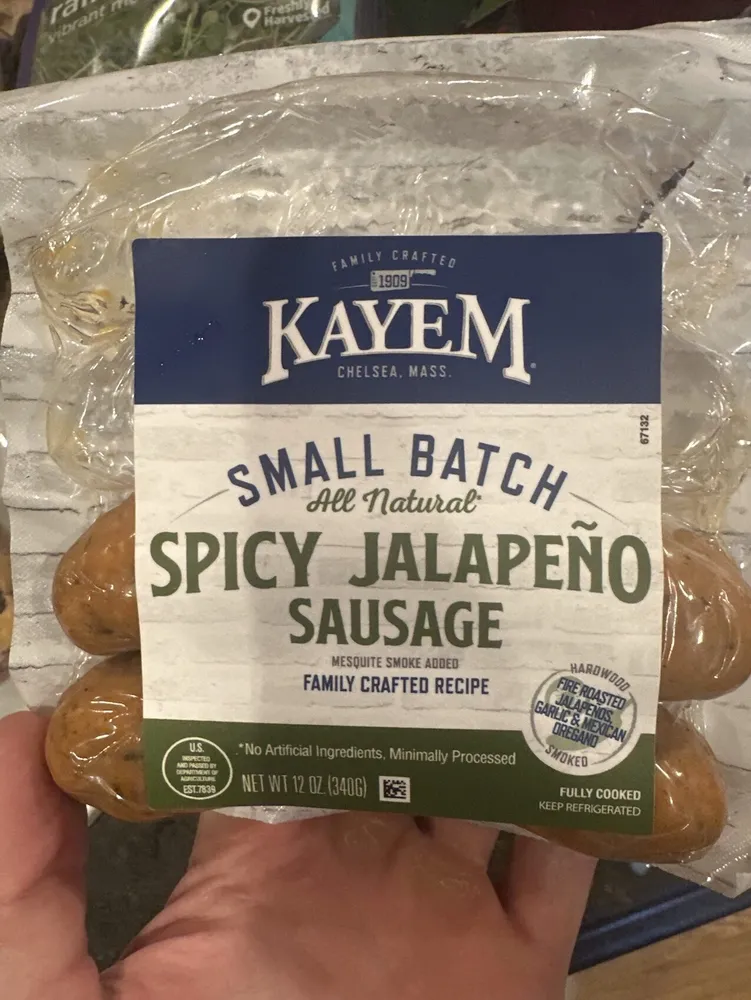 Spicy Jalapeño Sausage