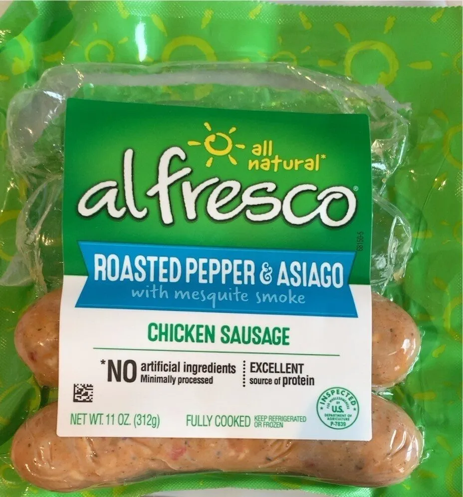 Chicken Sausage Roasted Pepper & Asiago