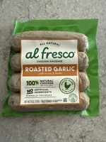 ROASTED GARLIC chicken sausage