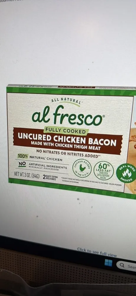 UNCURED CHICKEN BACON
