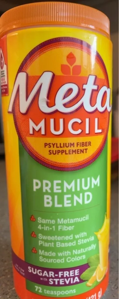 Psyllium Fiber Supplement Premium Blend