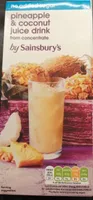Pineapple & coconut juice drink