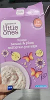 Organic banana and plum multigrain porridge