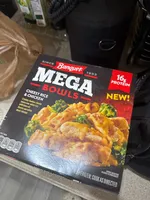 Cheesy Rice and Chicken Mega Bowl