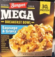 Mega Breakfast Bowl Sausage & Gravy