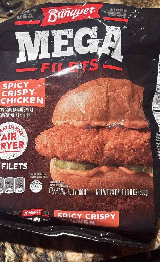 Mega Filets Spicy Crispy Chicken
