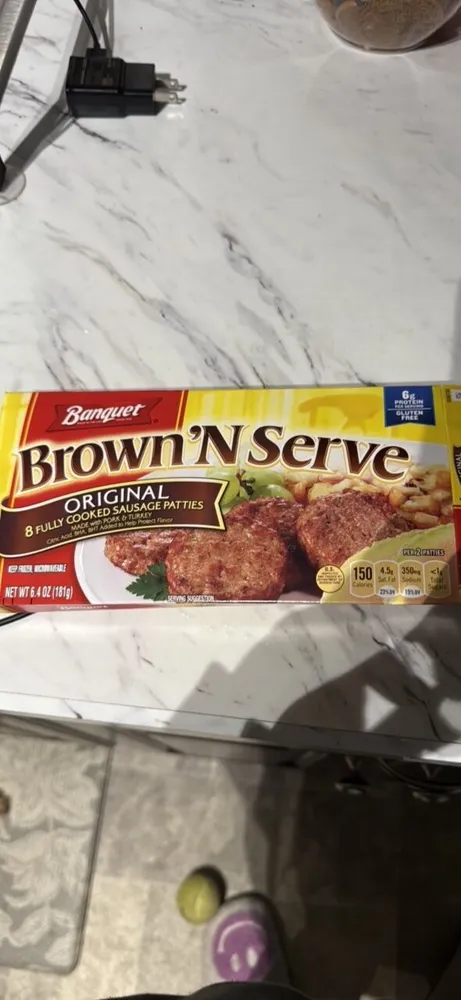 Brown 'N Serve Original Fully Cooked Sausage Patties