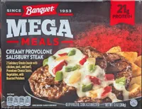 Creamy Provolone Salisbury Steak