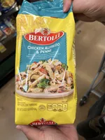 Penne with grilled white meat chicken