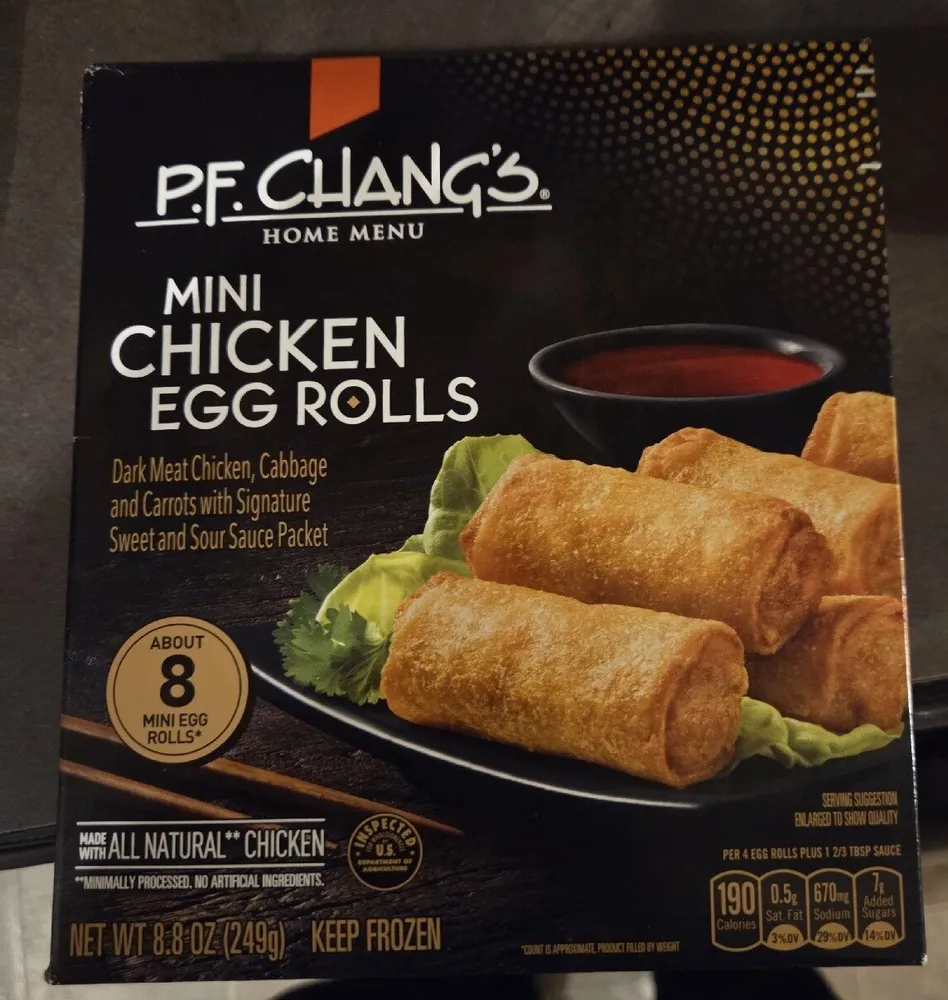 MINI CHICKEN EGG ROLLS
