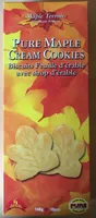 Biscuits feuille d'érable avec sirop d'érable