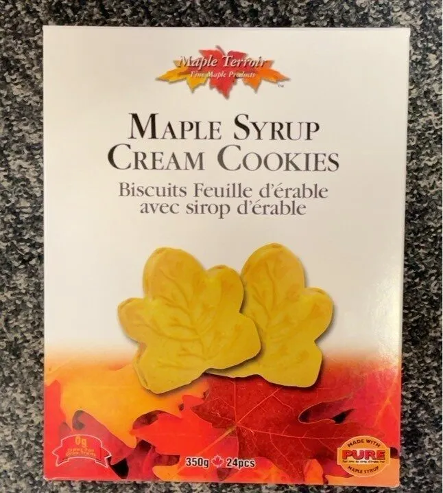 MAPLE SYRUP CREAM COOKIES