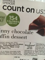 Skinny Chocolate Muffin Dessert