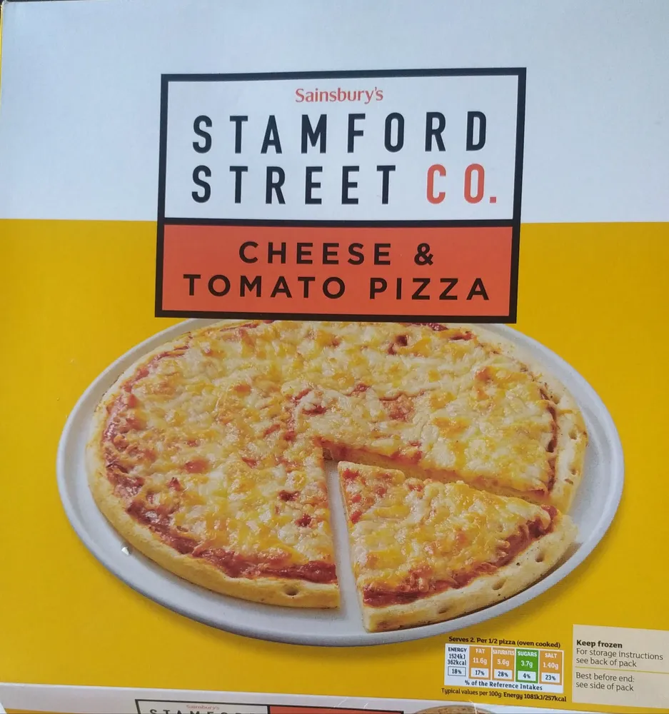 Cheese and Tomato Pizza