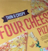 Four cheese pizza