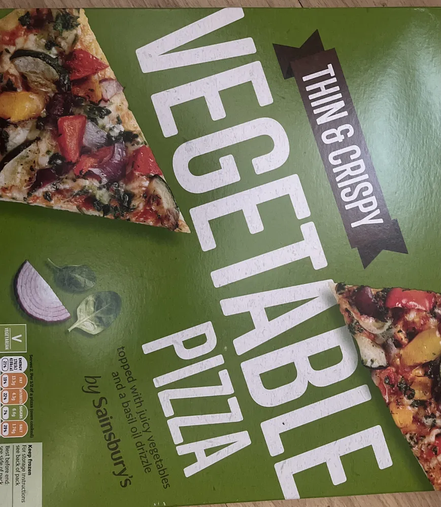 vegetable pizza