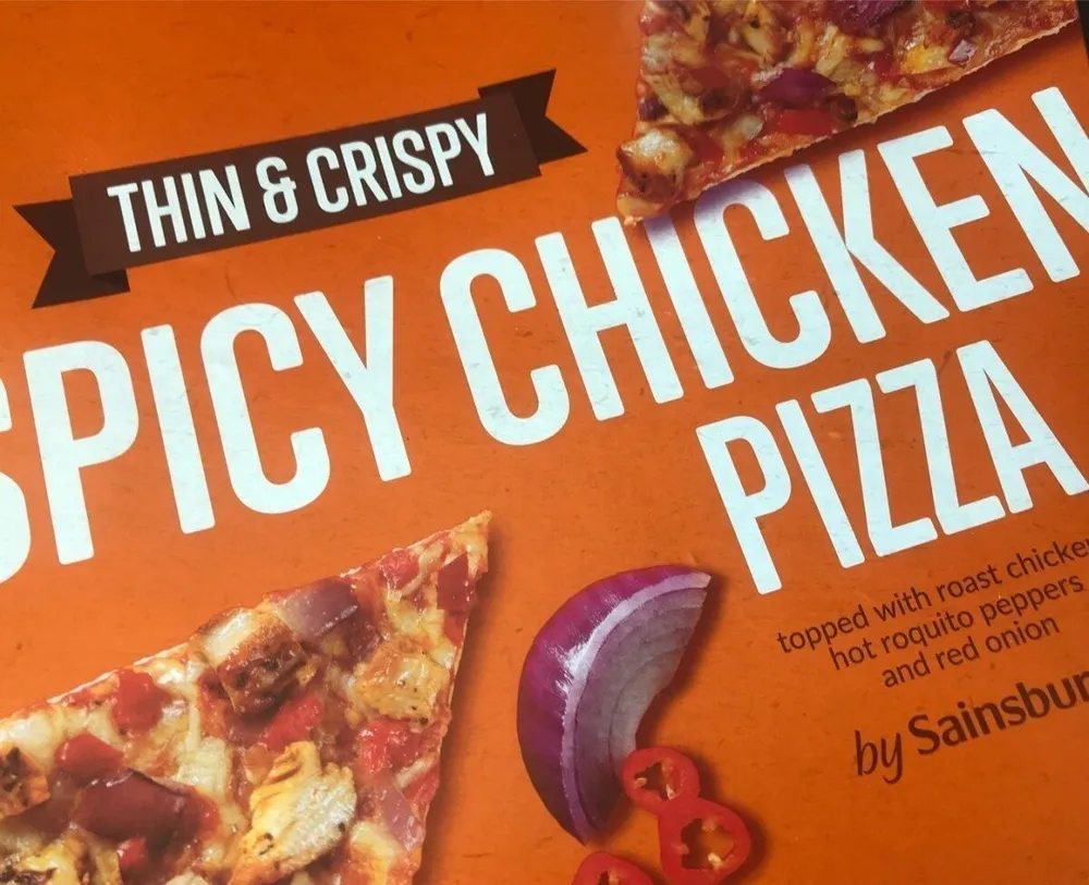 Thin & Crispy Spicy Chicken Pizza