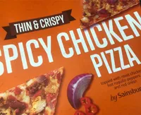 Thin & Crispy Spicy Chicken Pizza