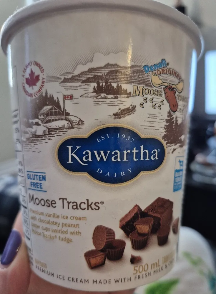 Moose Tracks Ice Cream