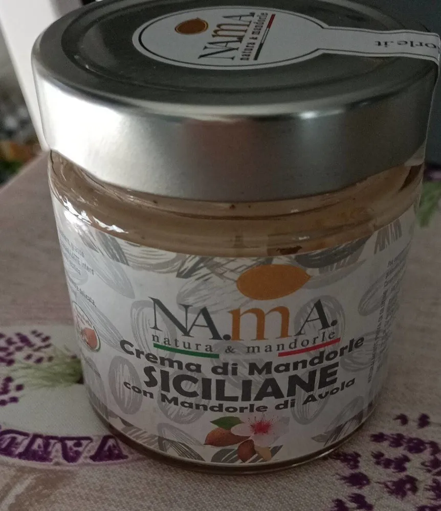 Nama crema di mandorle siciliane