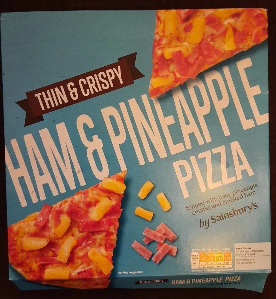 Ham & Pineapple Pizza