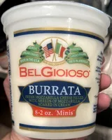 BURRATA Fresh Mozzarella Cheese Filled with Shreds of Mozzarella Soaked in Cream