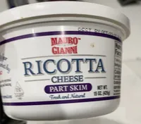 Ricotta Cheese-part skim